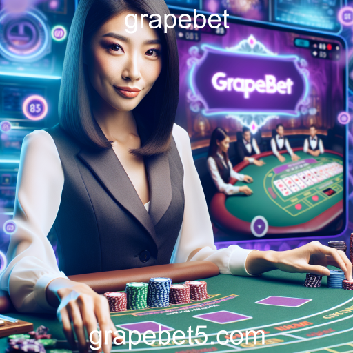 A Emoção do Cassino ao Vivo no Grapebet